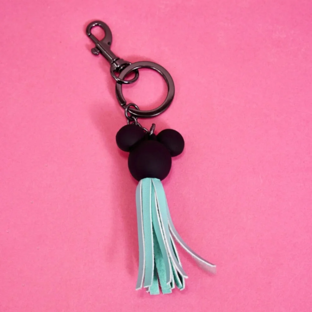 Loungefly Disney100 Mickey Mouse Classic Tassel Bag Charm 🆕 - Picture 3 of 7